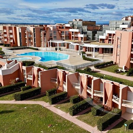 Studio 4 Pers, Pkg, 1Ere Ligne Mer, Piscine, Tennis Sète Exterior foto