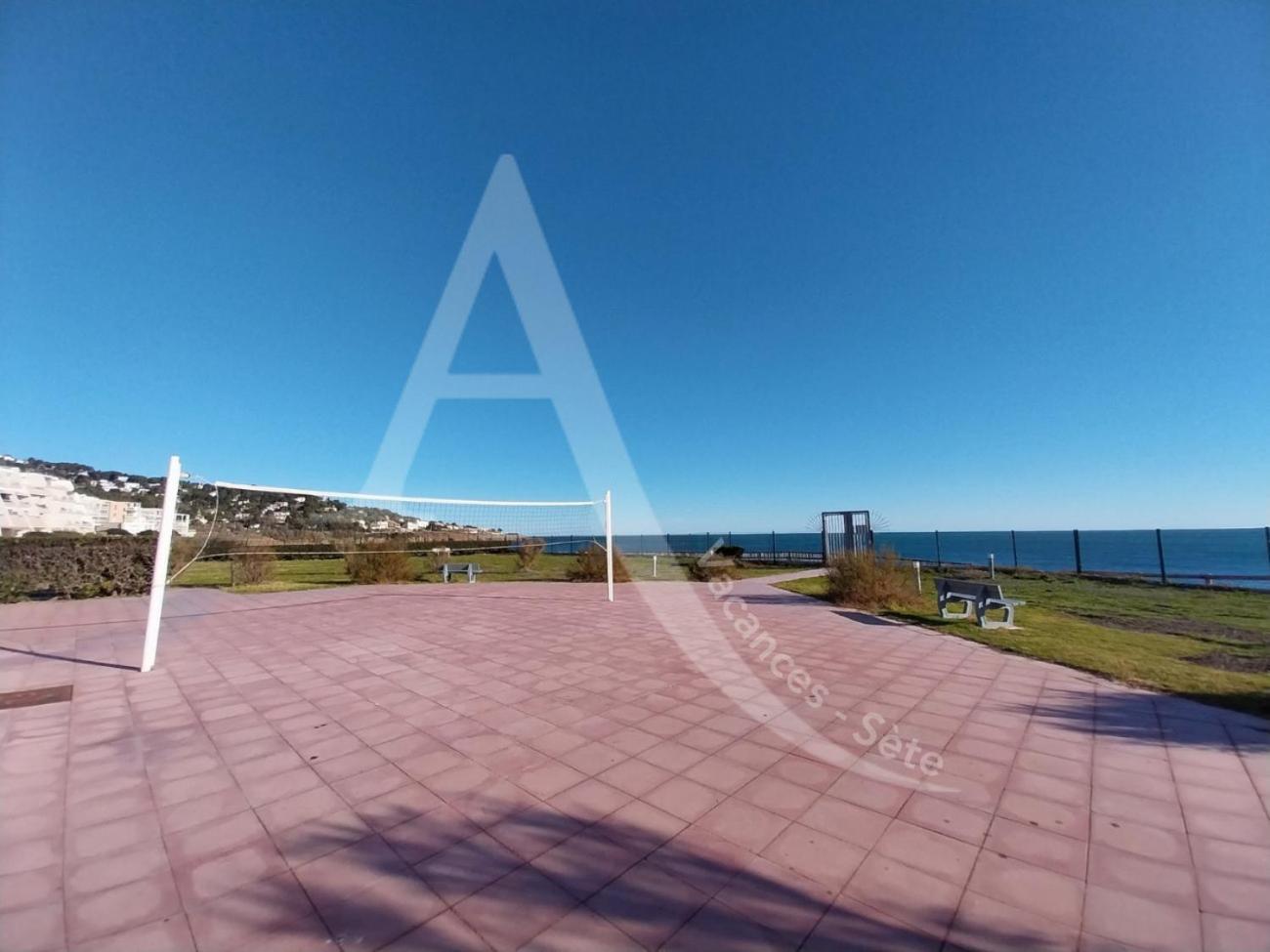 Studio 4 Pers, Pkg, 1Ere Ligne Mer, Piscine, Tennis Sète Exterior foto