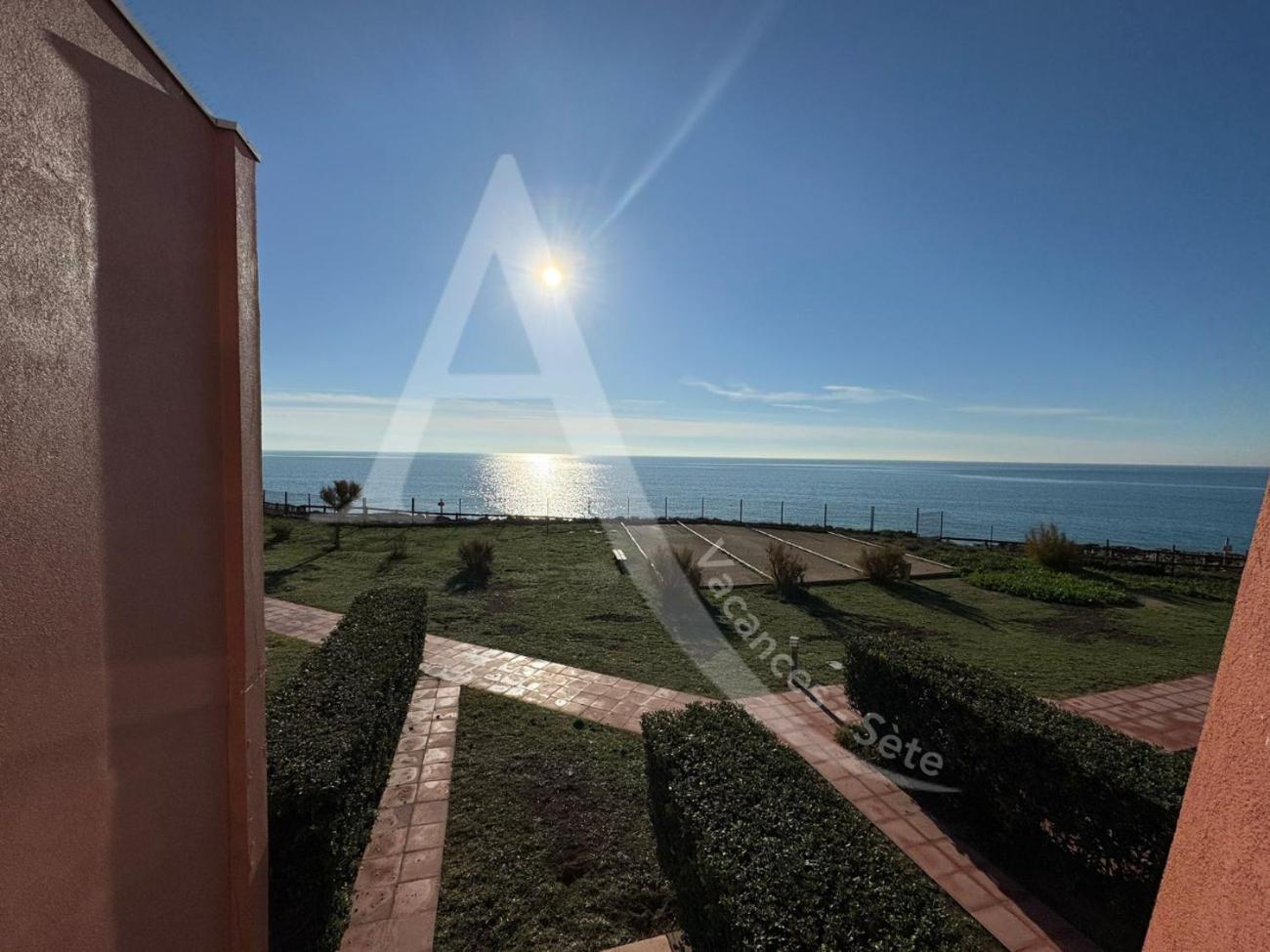 Studio 4 Pers, Pkg, 1Ere Ligne Mer, Piscine, Tennis Sète Exterior foto