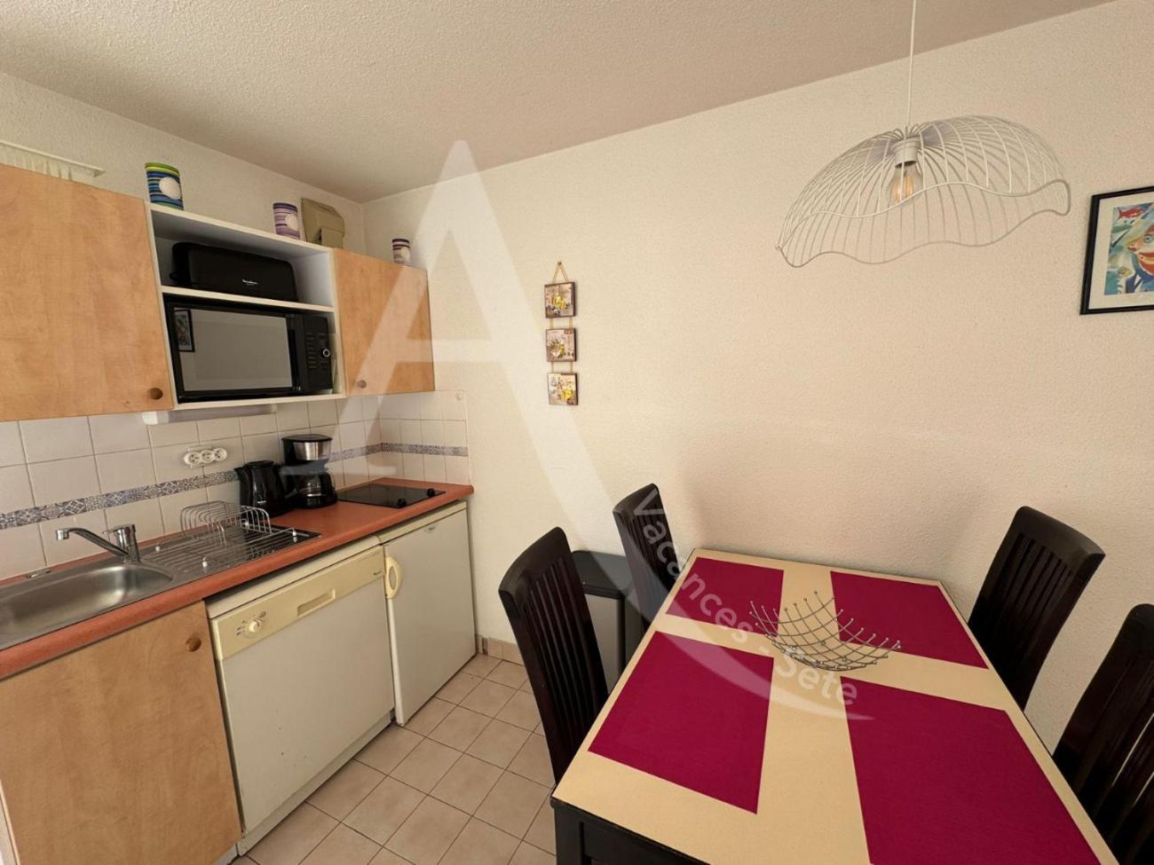 Studio 4 Pers, Pkg, 1Ere Ligne Mer, Piscine, Tennis Sète Exterior foto