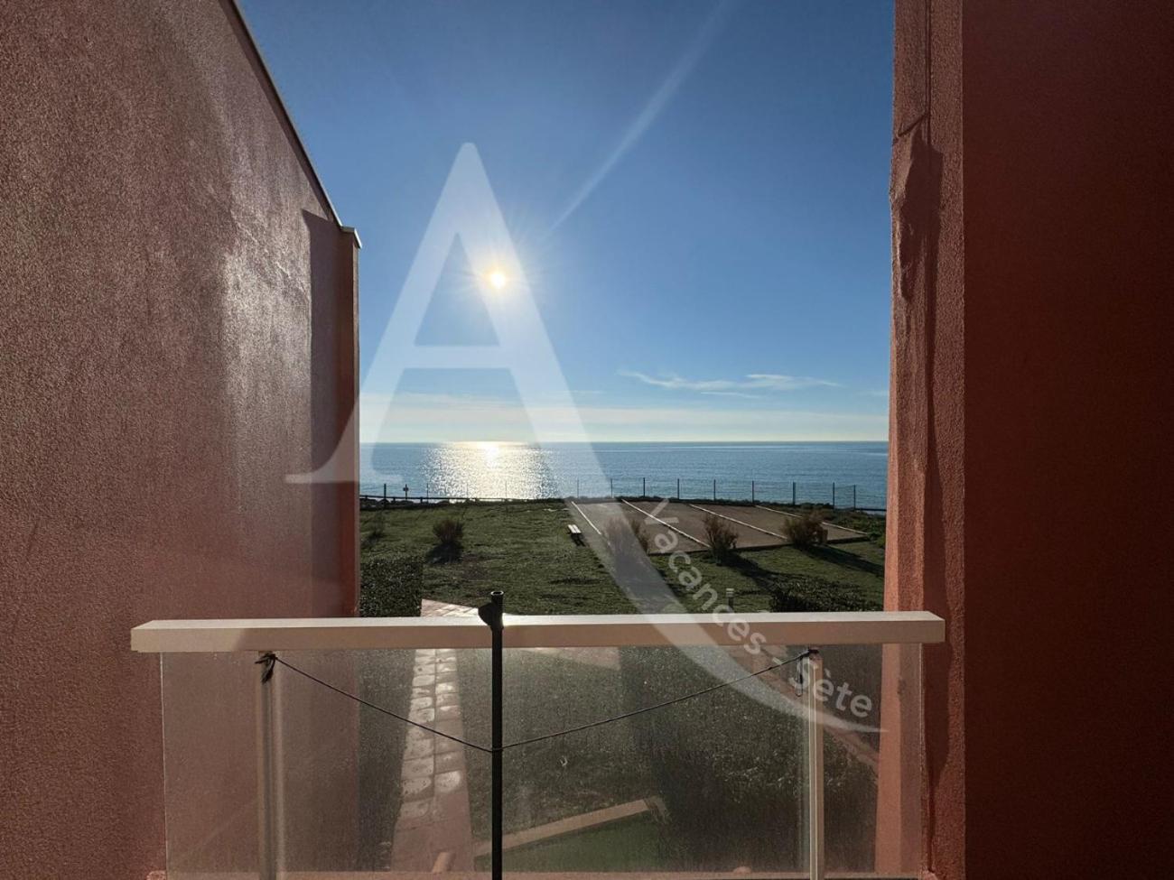 Studio 4 Pers, Pkg, 1Ere Ligne Mer, Piscine, Tennis Sète Exterior foto