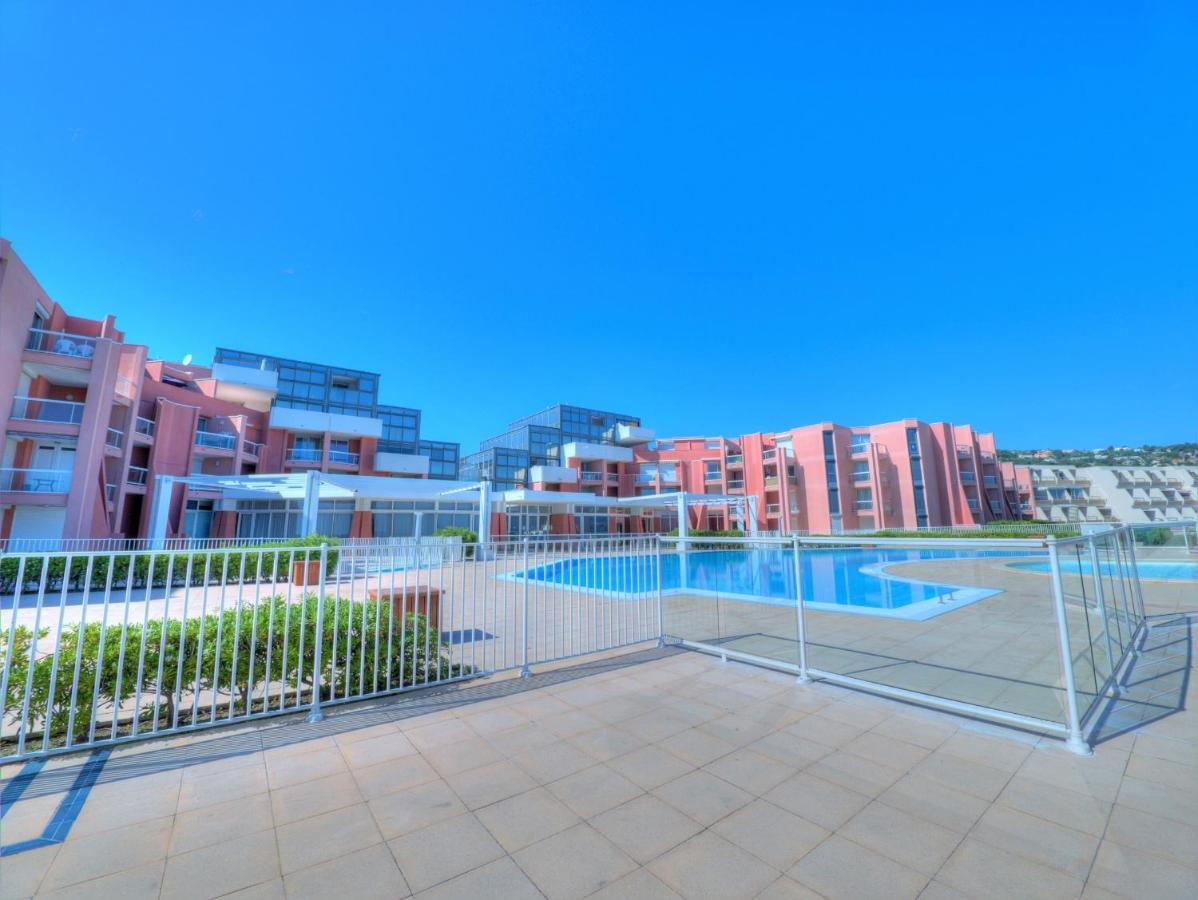 Studio 4 Pers, Pkg, 1Ere Ligne Mer, Piscine, Tennis Sète Exterior foto